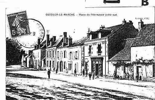 Ville de OUZOUERLEMARCHE Carte postale ancienne