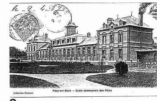 Ville de PACYSUREURE Carte postale ancienne