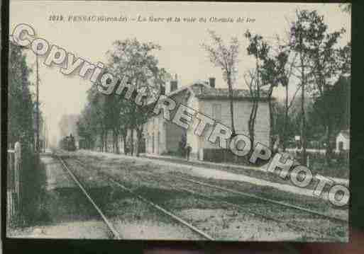 Ville de PESSAC Carte postale ancienne