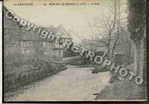 Ville de PLELANLEGRAND Carte postale ancienne