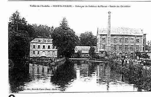 Ville de PONTSAINTPIERRE Carte postale ancienne