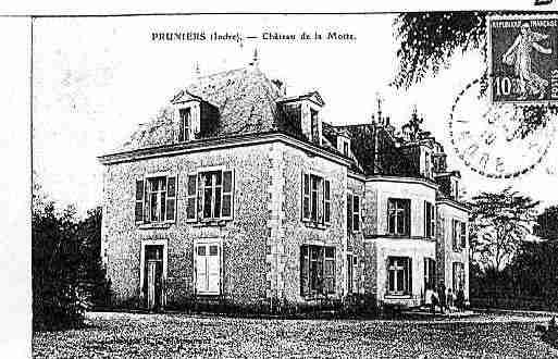 Ville de PRUNIERS Carte postale ancienne