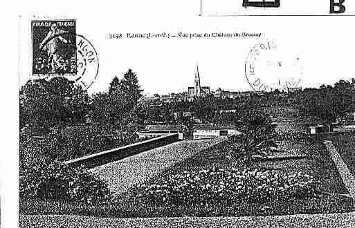 Ville de RENAC Carte postale ancienne