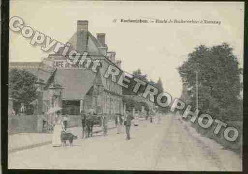 Ville de ROCHECORBON Carte postale ancienne