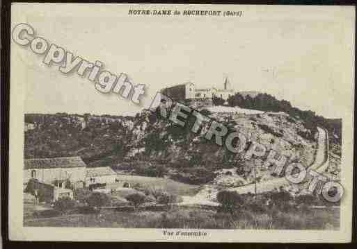 Ville de ROCHEFORTDUGARD Carte postale ancienne