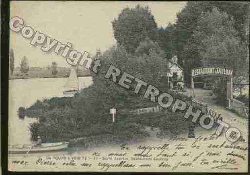 Ville de SAINTAVERTIN Carte postale ancienne