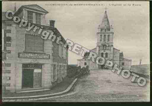 Ville de SAINTGEORGESDEREINTEMBAULT Carte postale ancienne