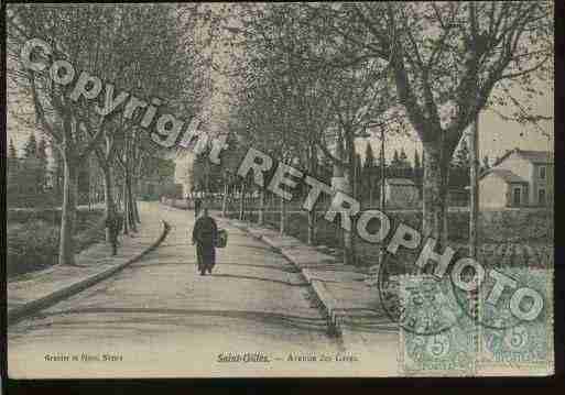 Ville de SAINTGILLES Carte postale ancienne