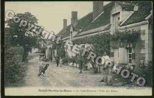 Ville de SAINTMARTINLEBEAU Carte postale ancienne