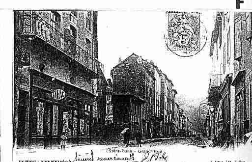 Ville de SAINTPONSDETHOMIERES Carte postale ancienne