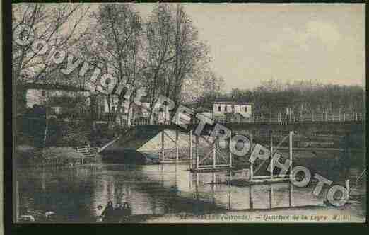 Ville de SALLES Carte postale ancienne