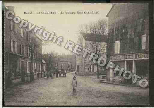 Ville de SALVETATSURAGOUT(LA) Carte postale ancienne