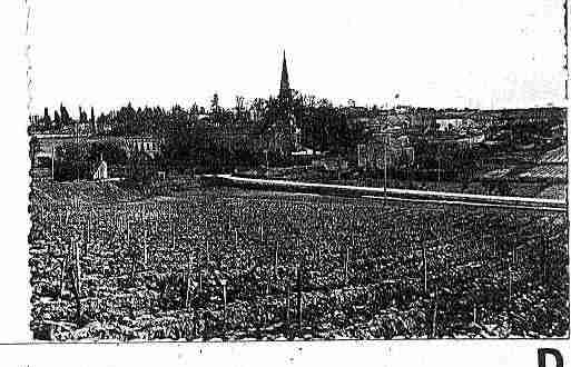 Ville de SAUTERNES Carte postale ancienne