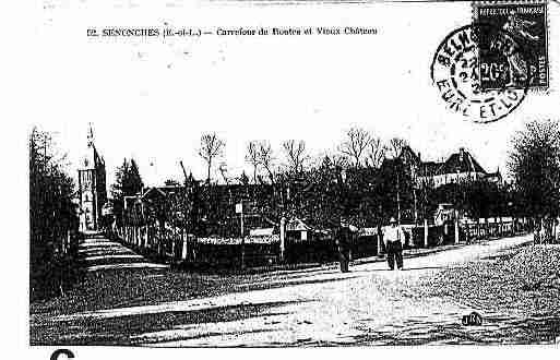 Ville de SENONCHES Carte postale ancienne