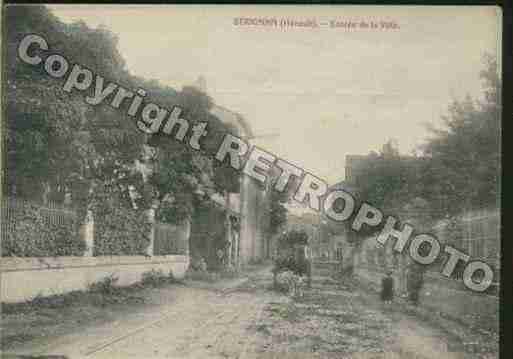 Ville de SERIGNAN Carte postale ancienne