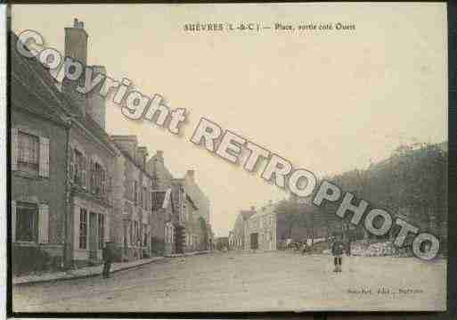 Ville de SUEVRES Carte postale ancienne