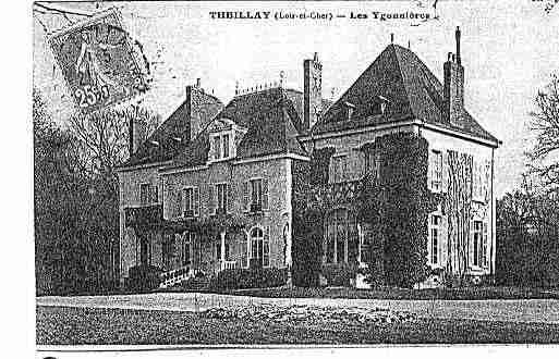Ville de THEILLAY Carte postale ancienne