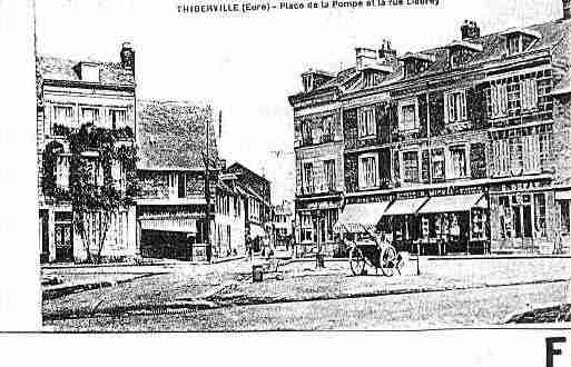 Ville de THIBERVILLE Carte postale ancienne