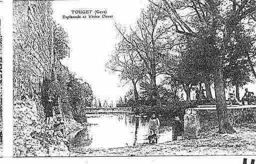 Ville de TOUGET Carte postale ancienne