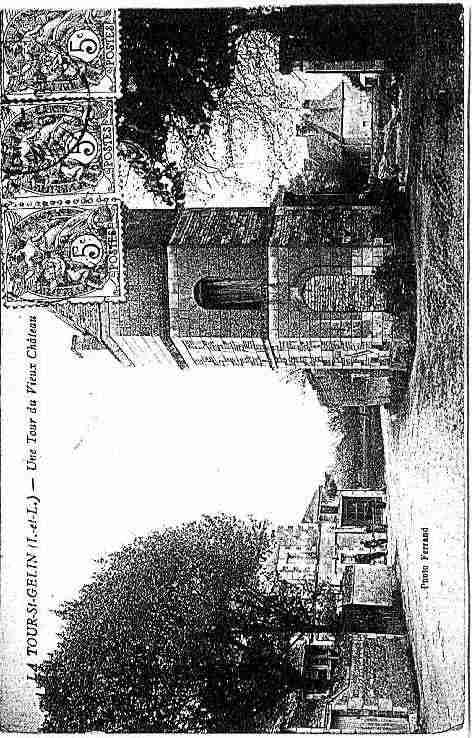 Ville de TOURSAINTGELIN(LA) Carte postale ancienne