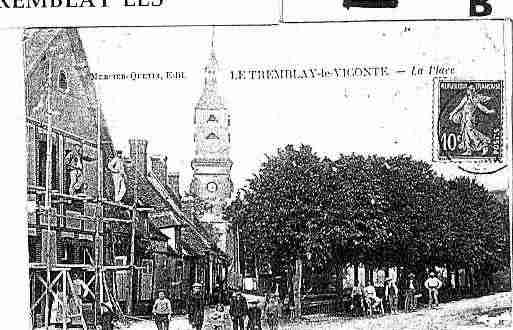 Ville de TREMBLAYLESVILLAGES Carte postale ancienne