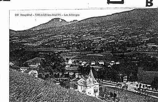 Ville de URIAGELESBAINS Carte postale ancienne