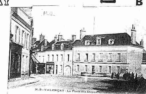 Ville de VALENCAY Carte postale ancienne