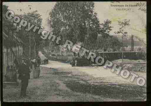 Ville de VALENCAY Carte postale ancienne