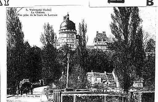 Ville de VALENCAY Carte postale ancienne