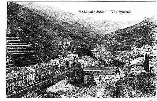 Ville de VALLERAUGUE Carte postale ancienne