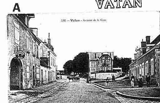 Ville de VATAN Carte postale ancienne