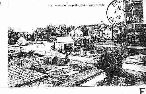 Ville de VILLELOINCOULANGE Carte postale ancienne
