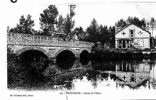 Ville de VILLEMEUXSUREURE Carte postale ancienne