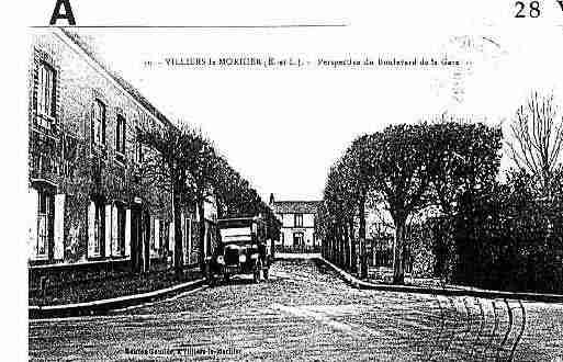 Ville de VILLIERSLEMORHIER Carte postale ancienne