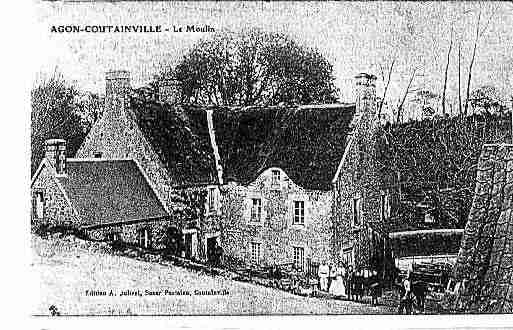 Ville de AGONCOUTAINVILLE Carte postale ancienne
