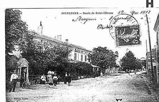 Ville de ANDREZIEUXBOUTHEON Carte postale ancienne