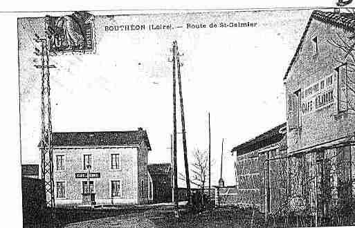 Ville de ANDREZIEUXBOUTHEON Carte postale ancienne