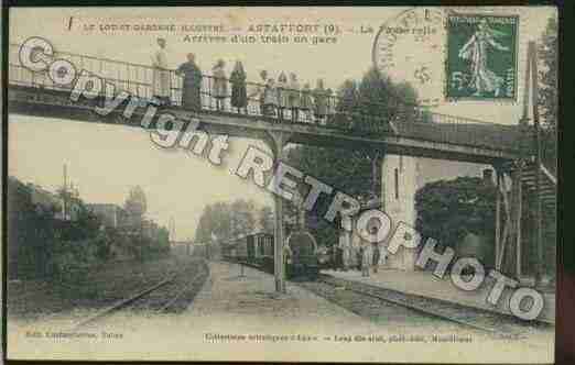 Ville de ASTAFFORT Carte postale ancienne