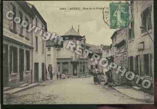 Ville de AURECSURLOIRE Carte postale ancienne