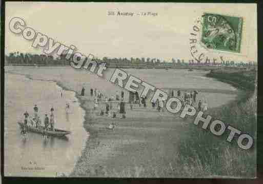 Ville de AVARAY Carte postale ancienne