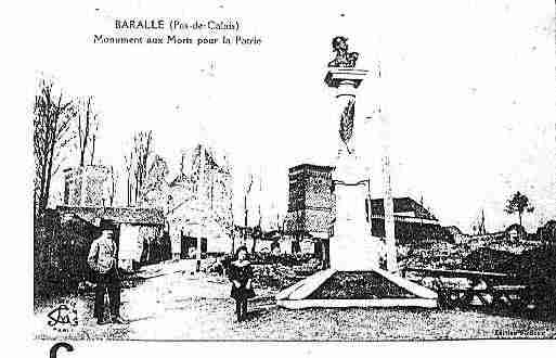 Ville de BARALLE Carte postale ancienne