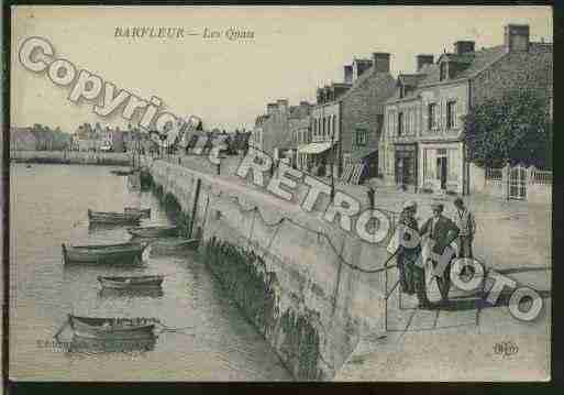 Ville de BARFLEUR Carte postale ancienne