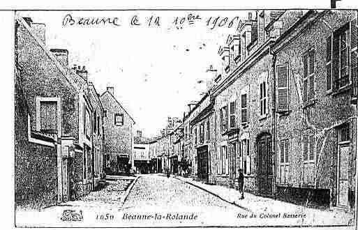 Ville de BEAUNELAROLANDE Carte postale ancienne