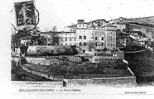 Ville de BELLEGARDEENFOREZ Carte postale ancienne