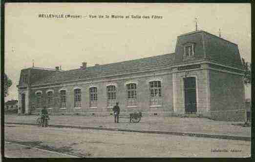 Ville de BELLEVILLESURMEUSE Carte postale ancienne