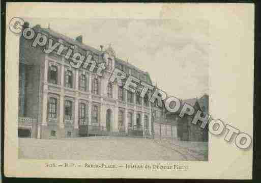 Ville de BERCK Carte postale ancienne