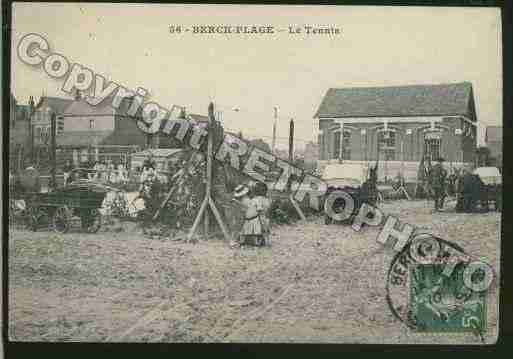 Ville de BERCK Carte postale ancienne