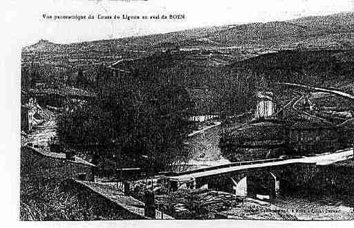 Ville de BOEN Carte postale ancienne