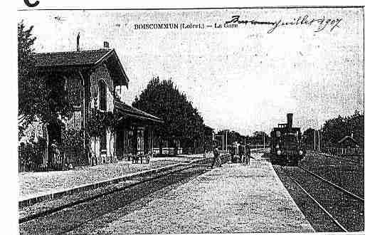 Ville de BOISCOMMUN Carte postale ancienne