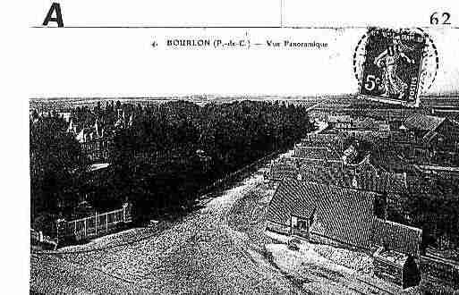 Ville de BOURLON Carte postale ancienne